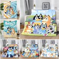 Cartoon Printed Blanket Picnic-B-B-Blueys-Blankets Warm Blanket Soft and Comfortable Blanket Home Travel Birthday 1