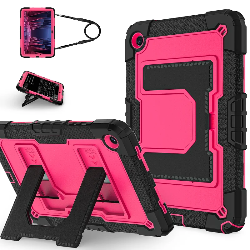 Shockproof Hybrid Stand Tablet Cover - Protective Case