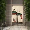 Chinese Style Scenery Door Curtain Landscape Ink Art Painting Curtain Living Room Japanese Doorway Entrance Hanging Half-Curtain 4