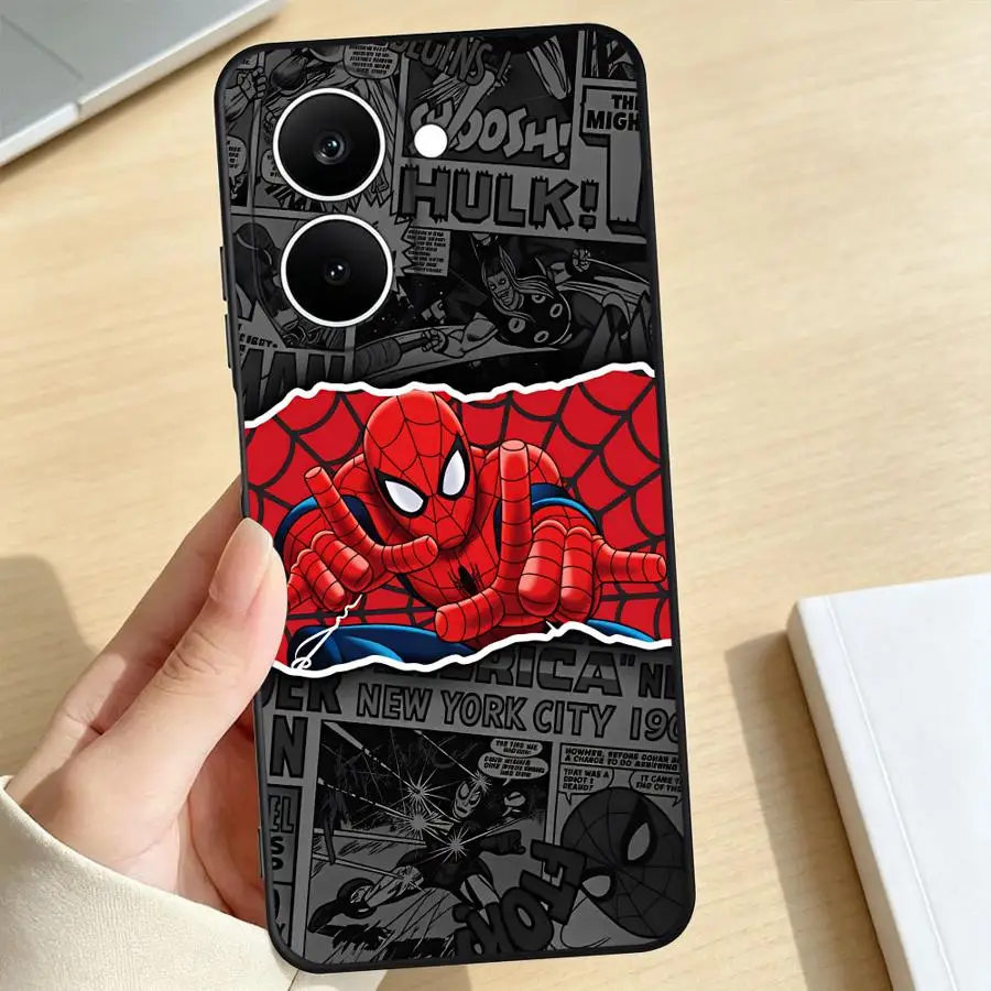 Cartoon Spiders Protective Phone Cover Case