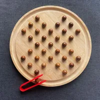 Classical Independent Child Puzzle Toys Self-challenging Game Marble Board Jigsaw Classic Puzzles Logical Thinking New 2