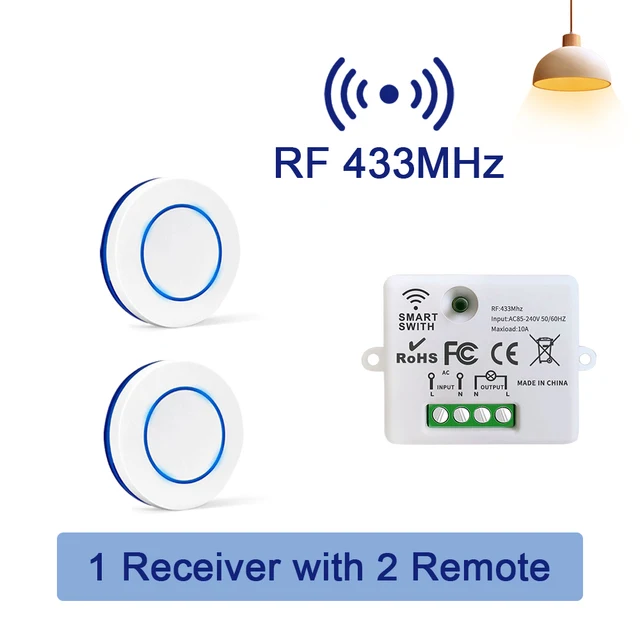 1 Receiver 2 Remote