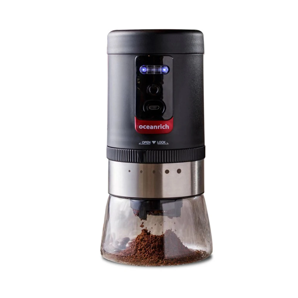 Portable Electric Coffee Grinder Cafe Automatic Coffee Maker Usb Charge
