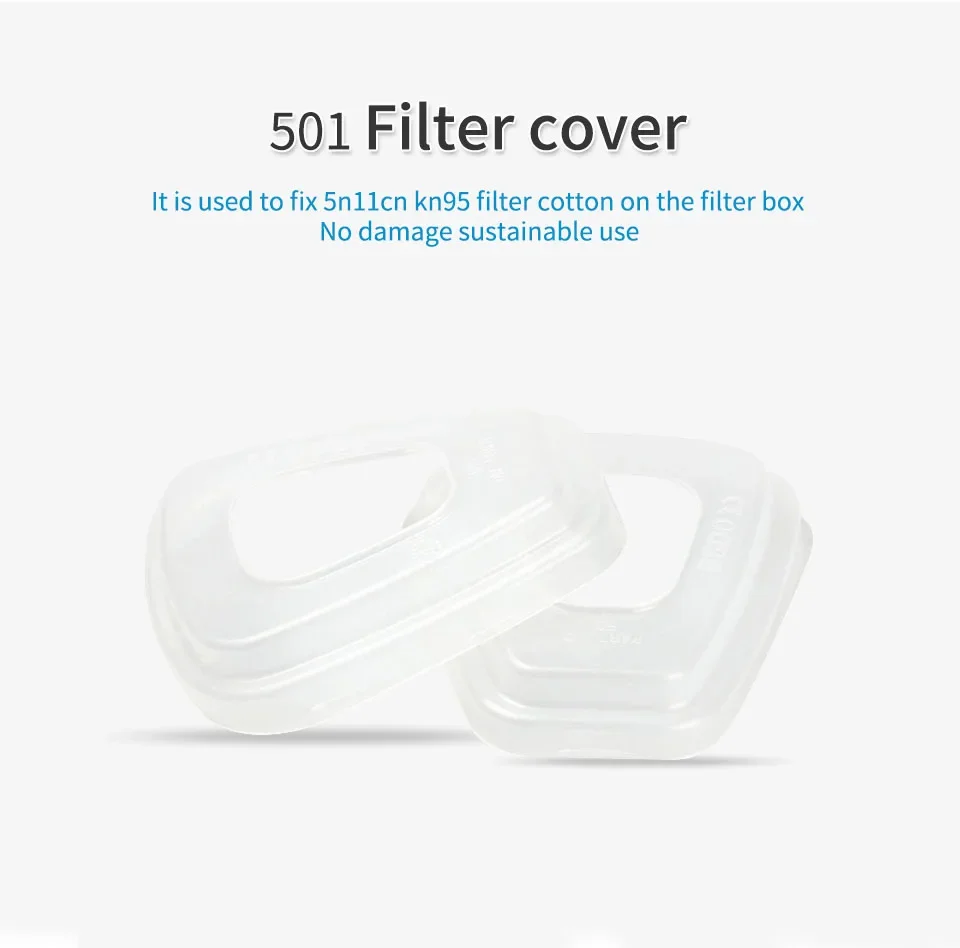 Lot de filtres à charbon pour masque anti-odeurs, emballage individuel, protection respiratoire efficace.