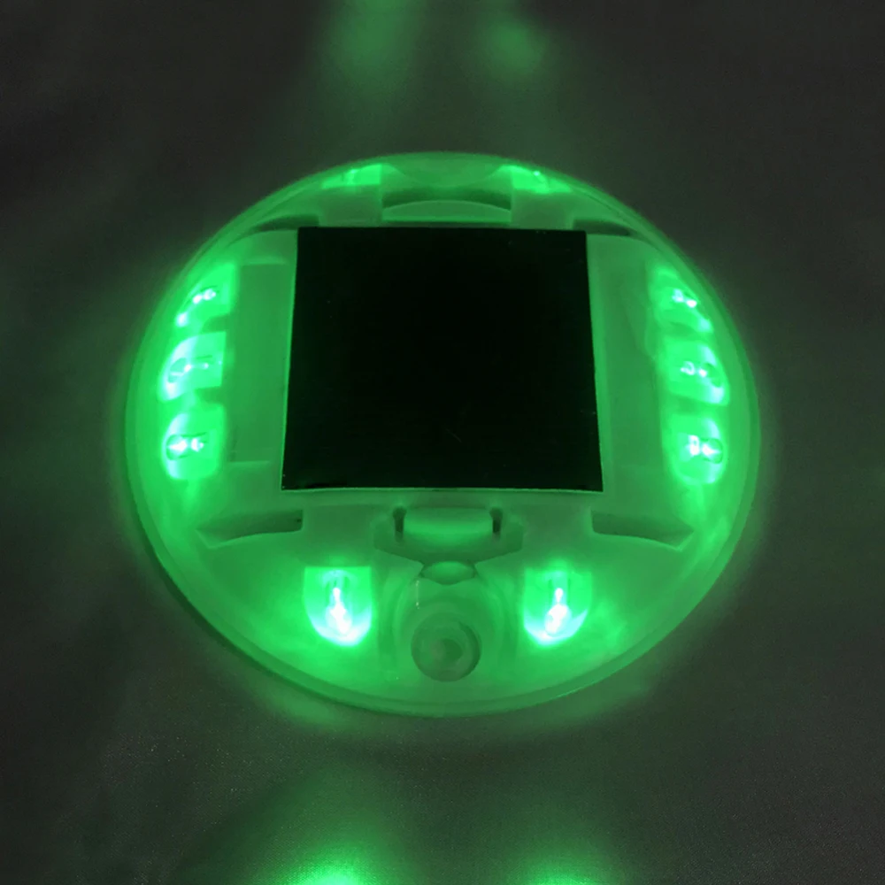 Waterproof Ip68 Traffic Safety Driveway Marker Flashing Light Led Solar Powered Road Stud Reflective Cat Eye Road Spike