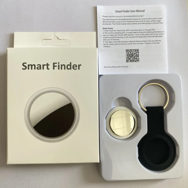 Smart Finder Tracker Key Finder Phone Airtag APP Search With Alarm Real-time Location Children Positioning Tracker Pet Locator