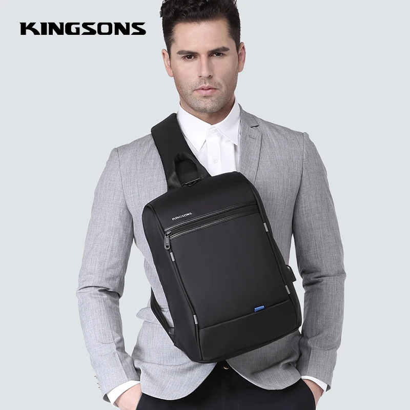 Kingsons Marca Bolsa para Portátil 13.3 Polegada Notebook Crossbody Case do Mensageiro Bolsa de Ombro Mochila Homem Mulher Senhora Dropship 3655
