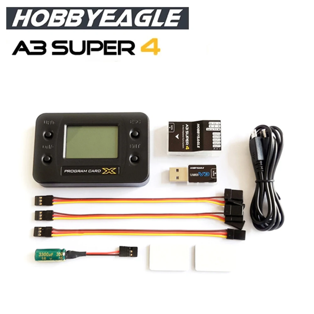 Hobbyeagle 飛行機の飛行制御,6軸,airgyro,スタビライザー,標準のrc飛行機システム,固定ウィング,a3スーパー4 a3s4 AliExpress