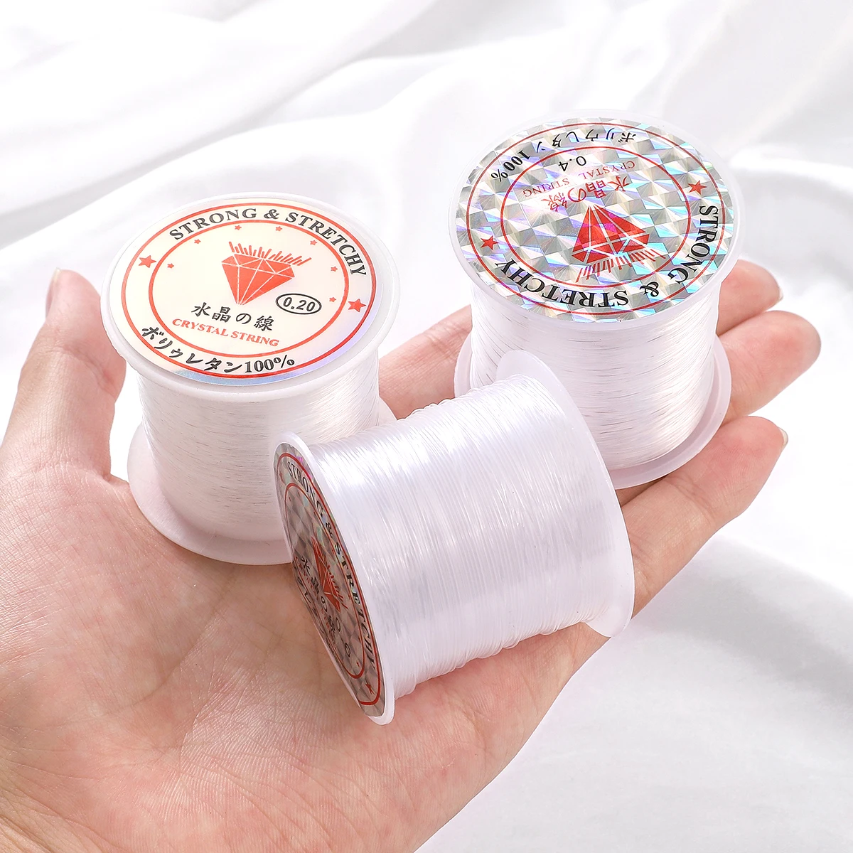 Crystal-Clear Beading Line Thread 5