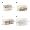 Transparent Quilt Storage Bag Large Capacity Waterproof Clothes Storage Organiser with Handle Dustproof Clothes Storage Bag 6