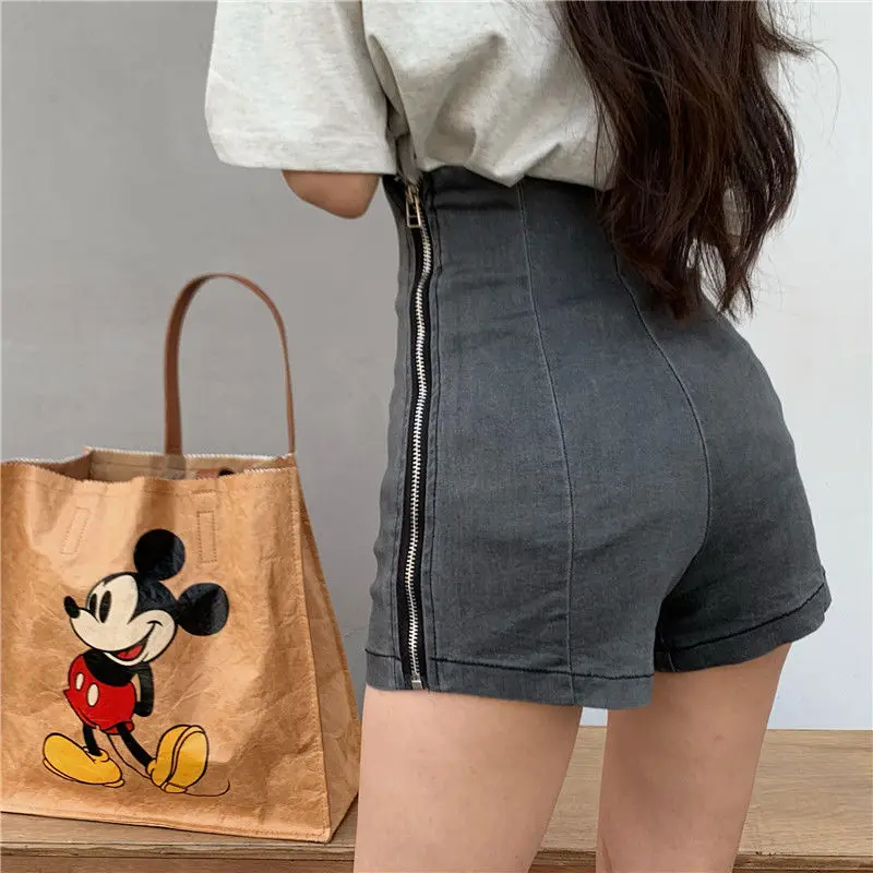 Short Pants for Women To Wear Jeans High Waist Womens Shorts Tight Pole Dance Denim Sexy Booty Skinny Aesthetic Clothing Vintage