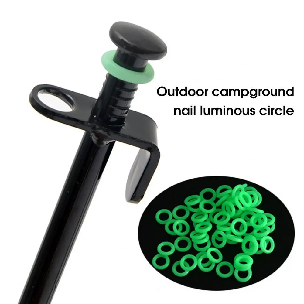 30/50 Pcs Outdoor Ground Nail Ring For Camping Tent
