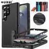 Case For Samsung Galaxy S25 Ultra S25 Plus S24 Ultra  Full Body 3 in 1 Shockproof Heavy Duty Anti-Scratch Rugged Kickstand Cover 1