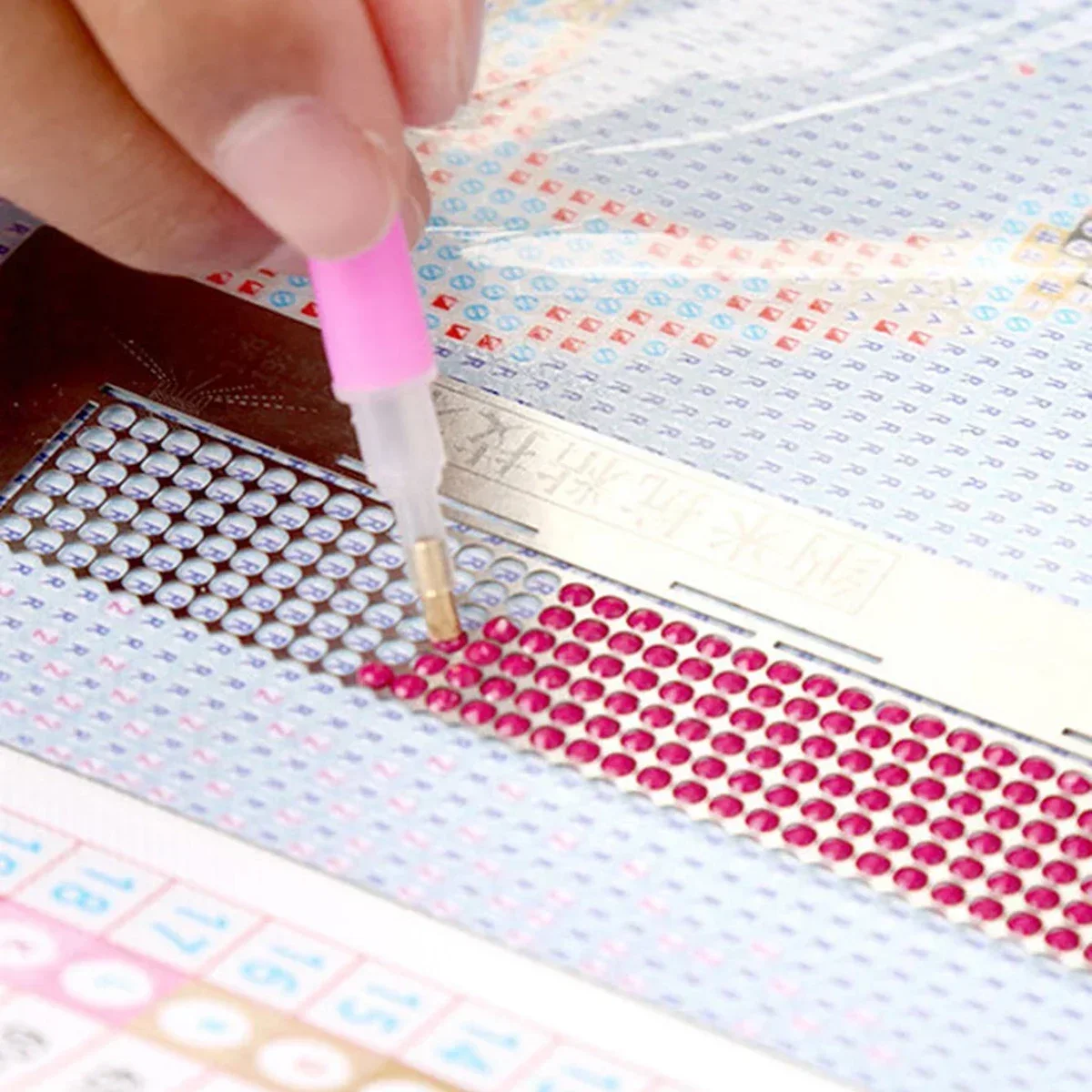 Low Viscosity Stainless Steel Diamond Painting Ruler