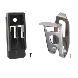 Enhanced Bit Holder & Belt Clip Hook for Cordless Drills - Power Tool Accessories (1 bit 1 hook)