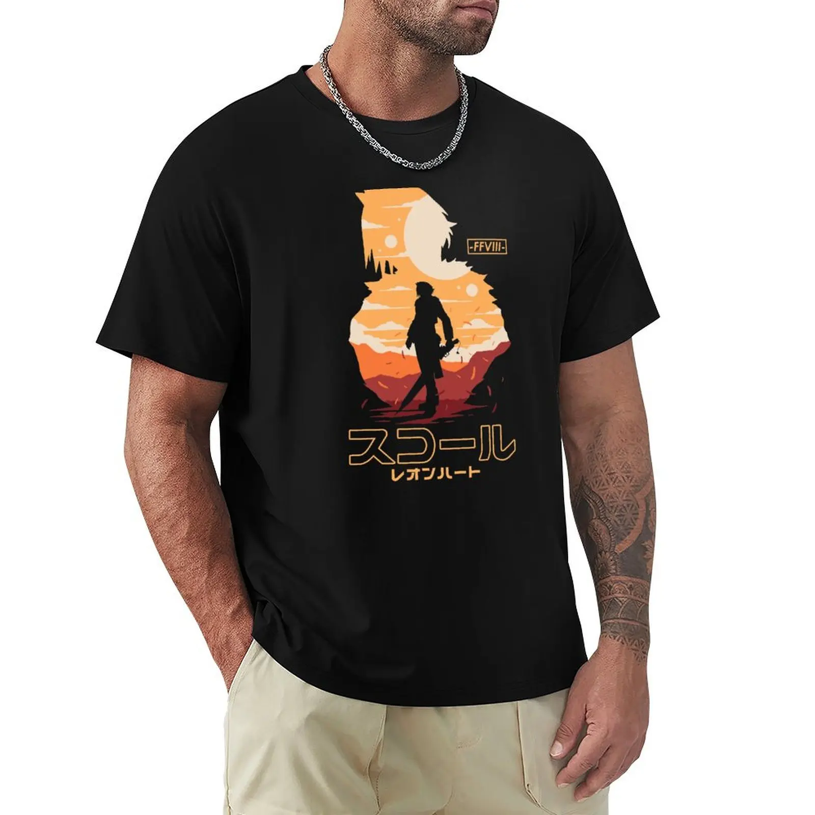 

Squall VIII T-Shirt anime for a boy korean fashion mens funny t shirts