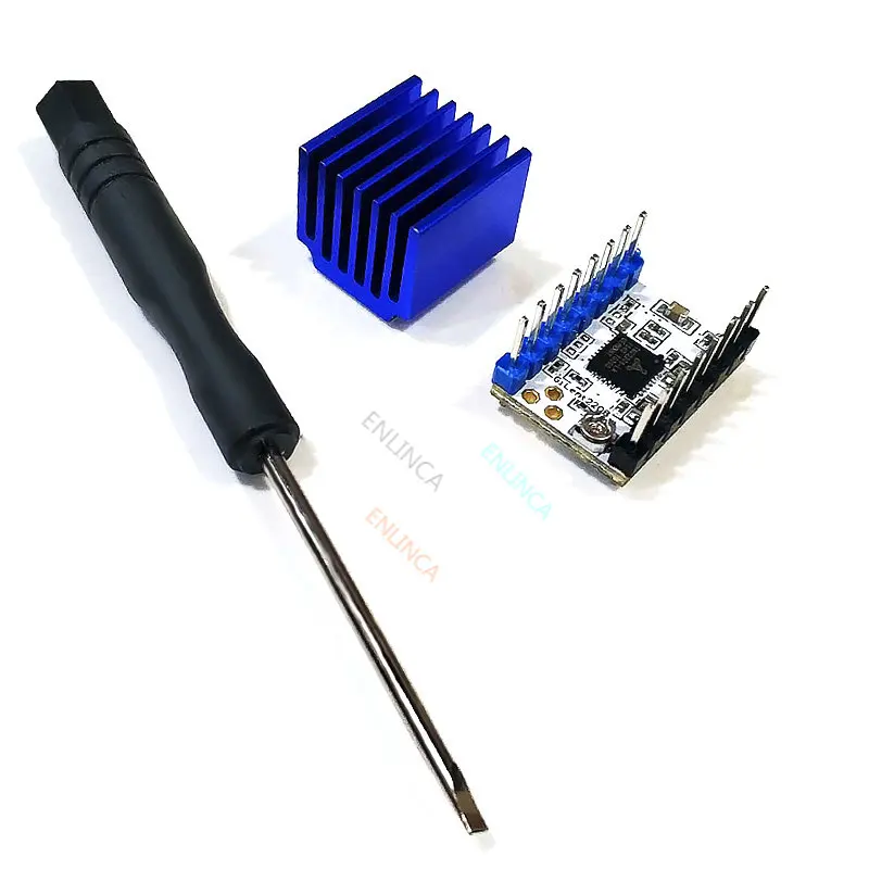 

TMC2208 V3.0 Stepping Motor Mute Driver Stepstick replace Driver with Ceramic screwdriver for SKR V1.3 Controller Boar