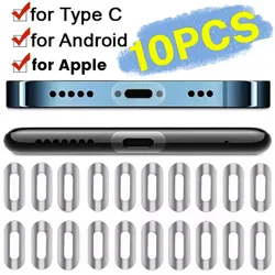 Universal Charging Port Protective Film Stickers - 10 - Pack, Anti - Scratch Protection (For Android)