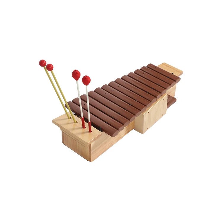 Xylophone Orff Percussion Instrument, Genuine Mahogany Xylophone, Aluminum Plate, Professional Teaching