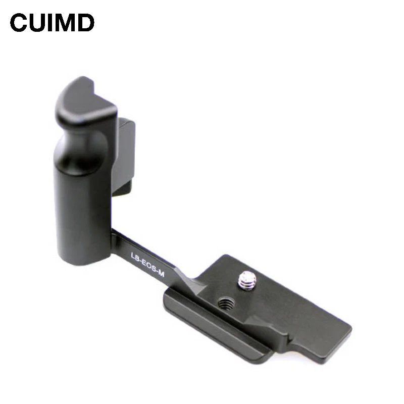 Lbeosm Vertical Quick Release L Plate/bracket Canon Camera Holder Hand Grip For Canon Eos M