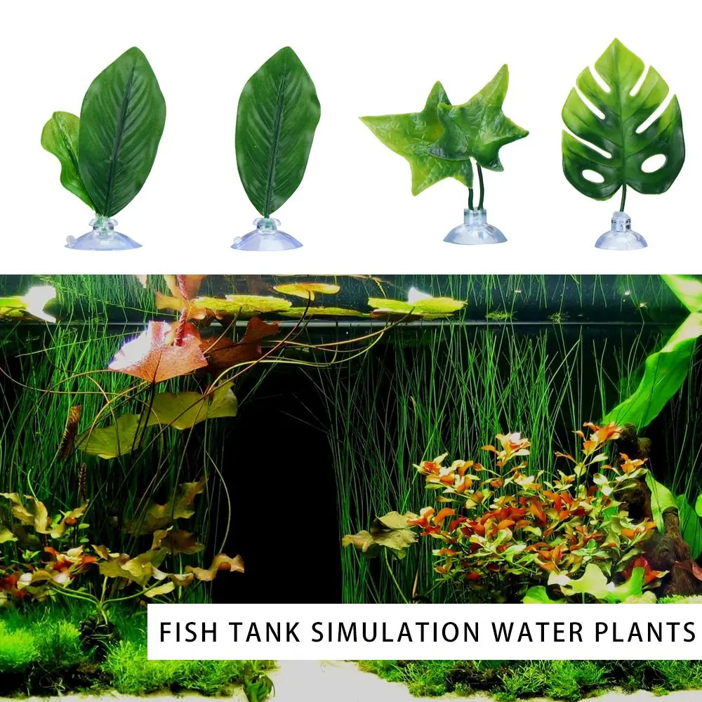Gioca A Riposo Oviposition Leaves Amaca Fish Tank Fish Tank Piante Piante Acquatiche Simulazione Betta Leaf