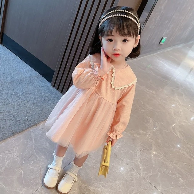 New Kids Spring Dresses For Girls Child Baby Sweet Princess Dress Designer  Dress Baby Girl Clothes - Buy Girls Spring Girl Dress,Kids Dresses,Child