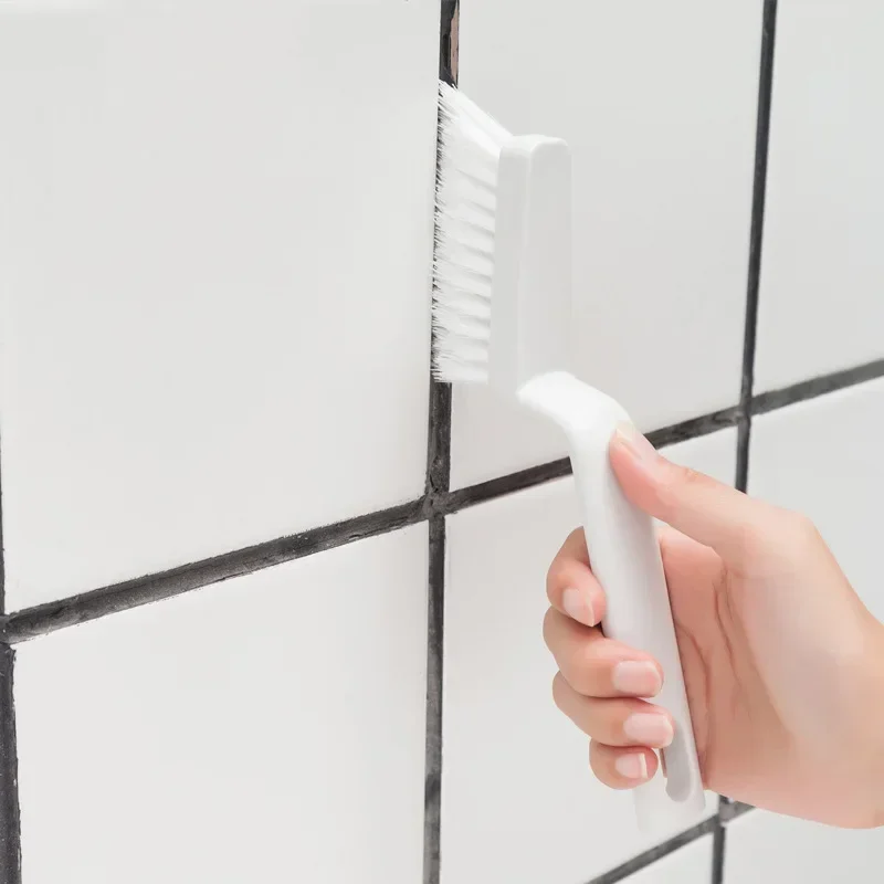 

Multipurpose Bathroom Tile Floor Gap Cleaning Brush Window Groove Cleaning Brush Convenient Household Corner Tools