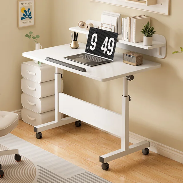 Small Standing Rable Adjustable Height Mobile Stand Up Desk With Wheels