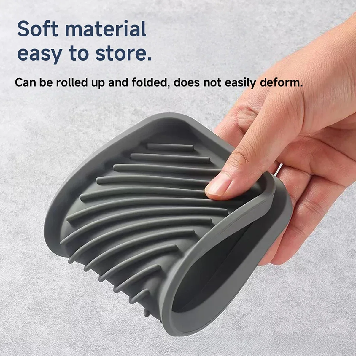 Silicone Drain Tray for Tableware Water Cup Fruit Vegetable Kitchen Sink Organizer Storage Tray Sponge Holder Soap Dispenser