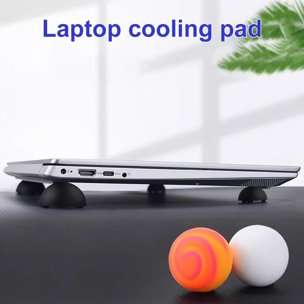 Silikon-Lüfter, Wärme-Laptop-Kühlkissen, Büro, Zuhause, Alltag_voghion.com