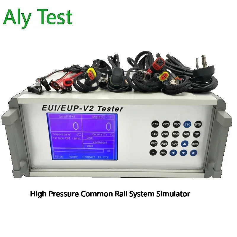 

Испытание ALY, дизельный двигатель EUI EUP V2, инъекторный тестер высокого давления, симулятор системы Common Rail для CAT CUMMINS VOLVO SCANIA