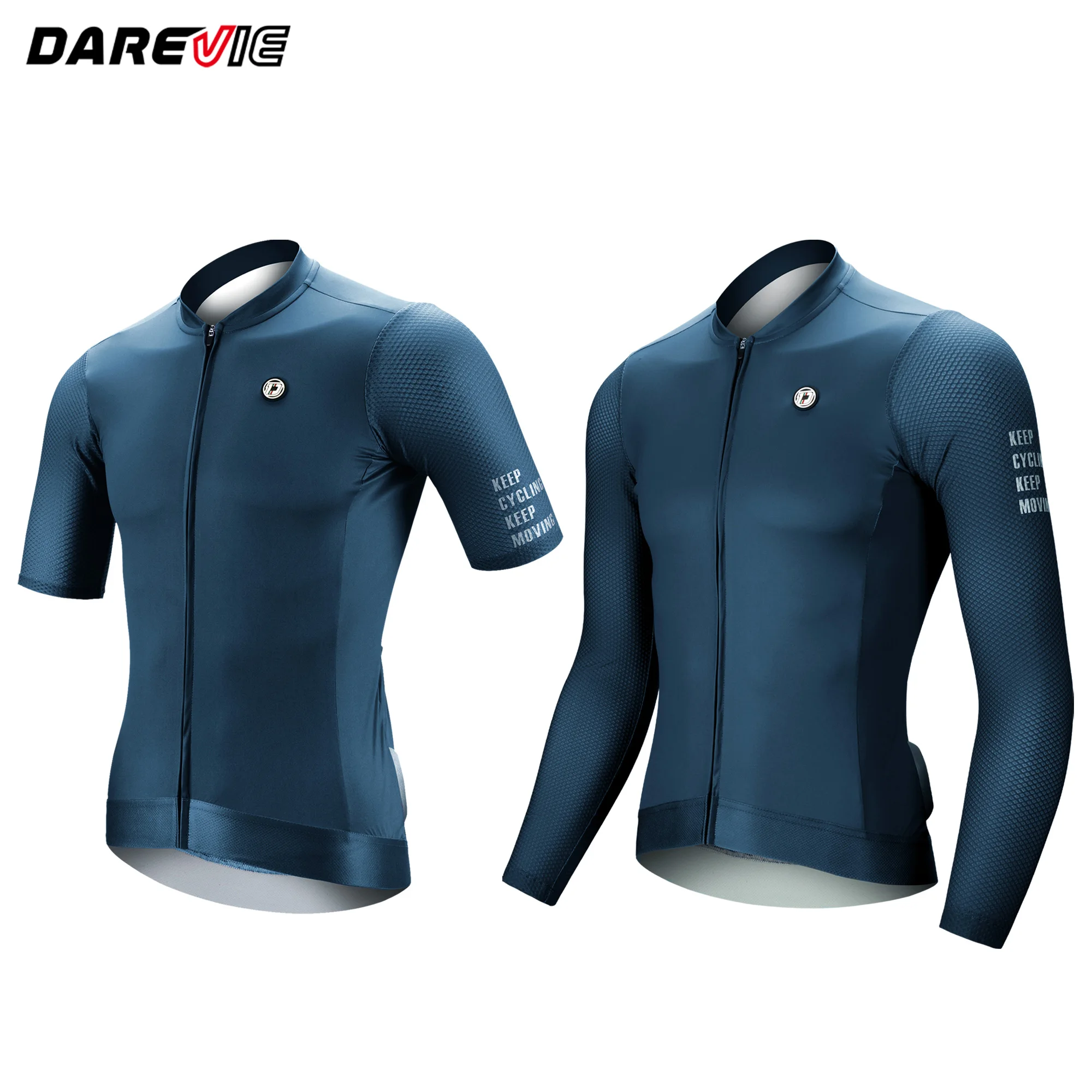 DAREVIE Man Cycling Maillo Moisture-Wicking Training Level Cycling Jersey Man Cool And Refreshing Cycling Clothes For Men