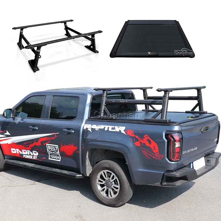 

Off Road 4X4 Aluminium Adjustable Pickup roll bar Hilux Universal Truck Bed Roof Rack for ford ranger