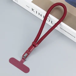 Universal Adjustable Mobile Phone Wrist Strap with Self - Locking Anti - Drop Design - Durable Polyester - Other (Red)