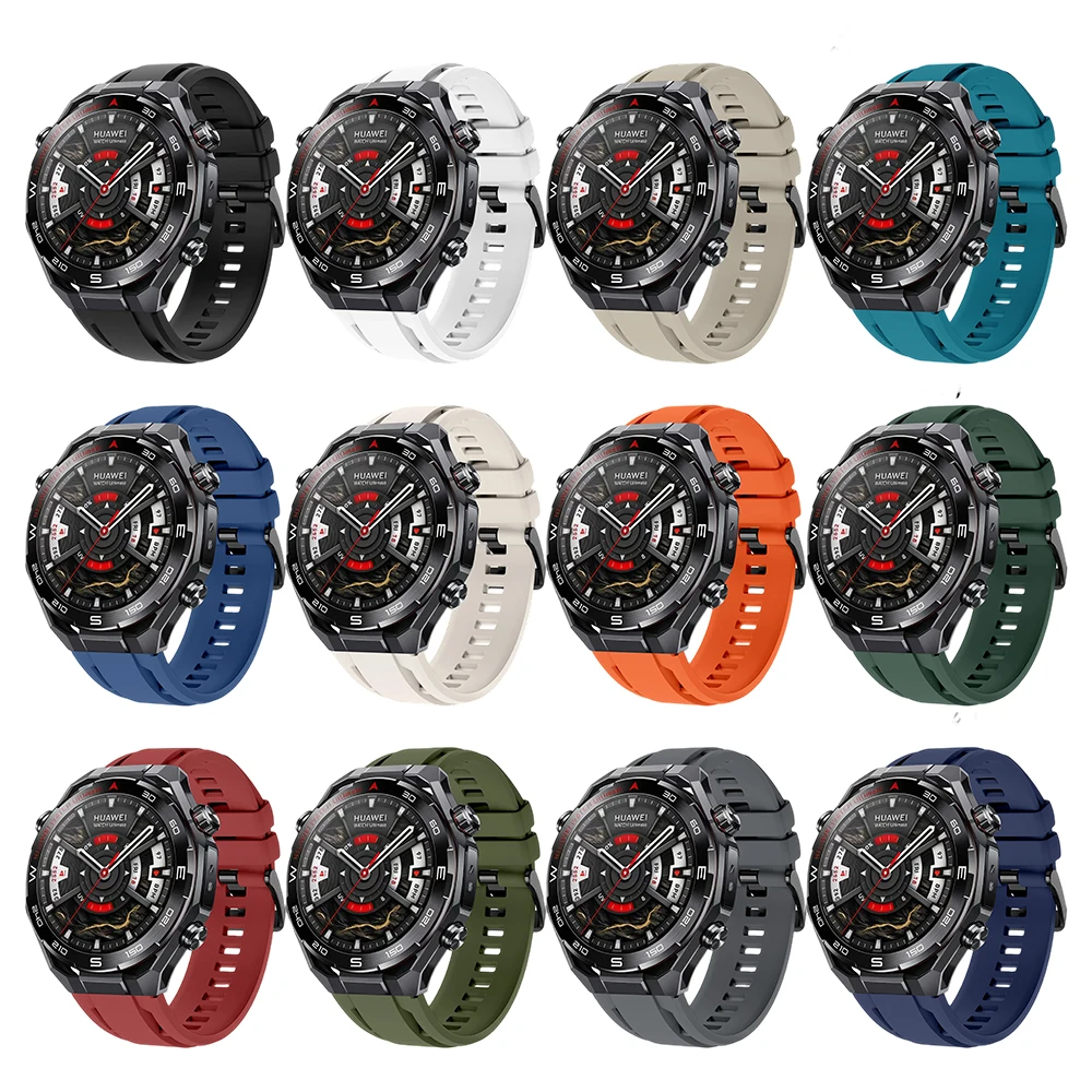 Breathable Silicone Strap for Smartwatches - Premium Accessories Band