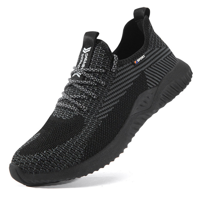 Work Sneakers Safety Shoes Men Steel Toe Puncture-Proof Safety Boots Indestructible Shoes Work Men Boots Industrial Shoes