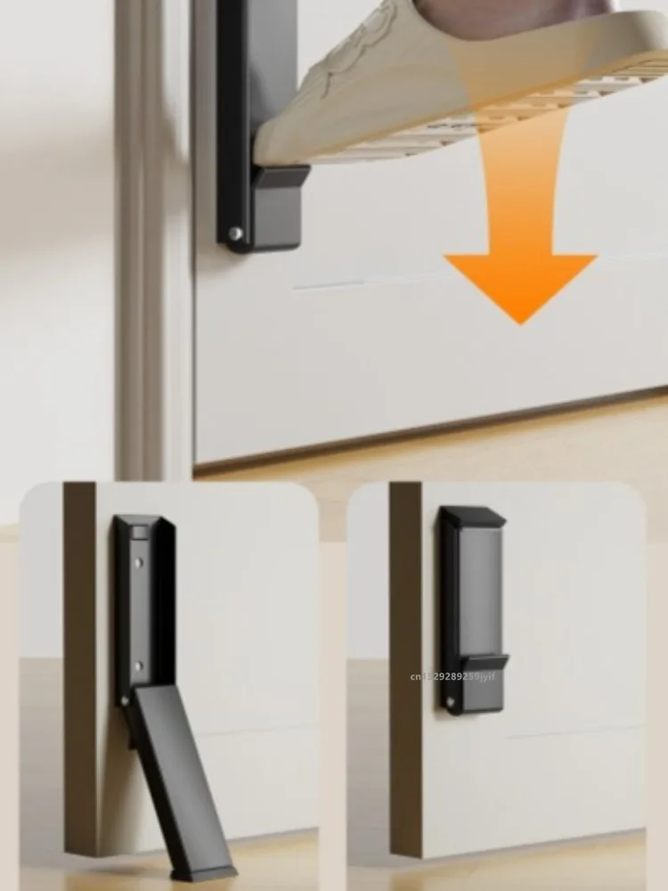 Durable Metal Door Stopper – Windproof, Anti-collision, Anti-slip, Self-Adhesive Door Holder