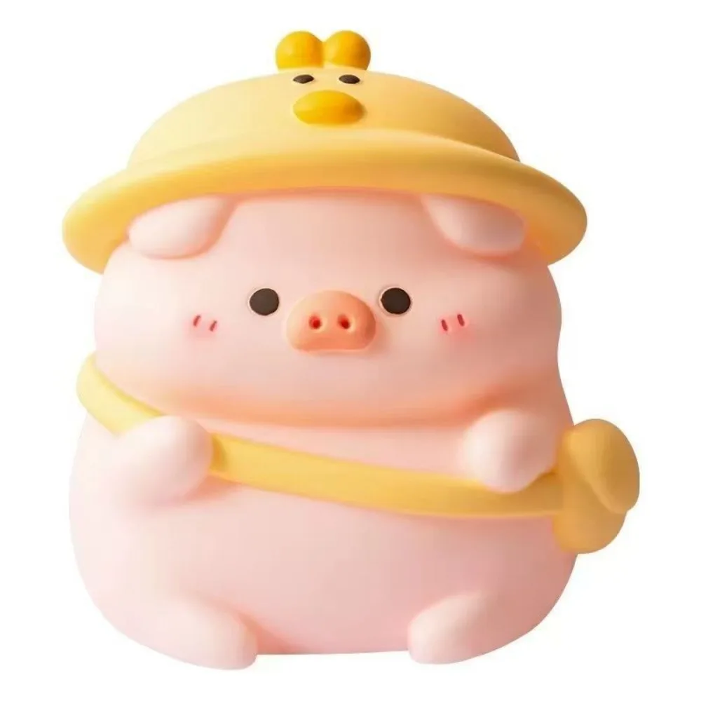 Dierenfiguurtjes van vinyl, cartoonvarken, geld, valbestendig, grote capaciteit, schattige, leuke spaarpot voor kinderen_voghion.com