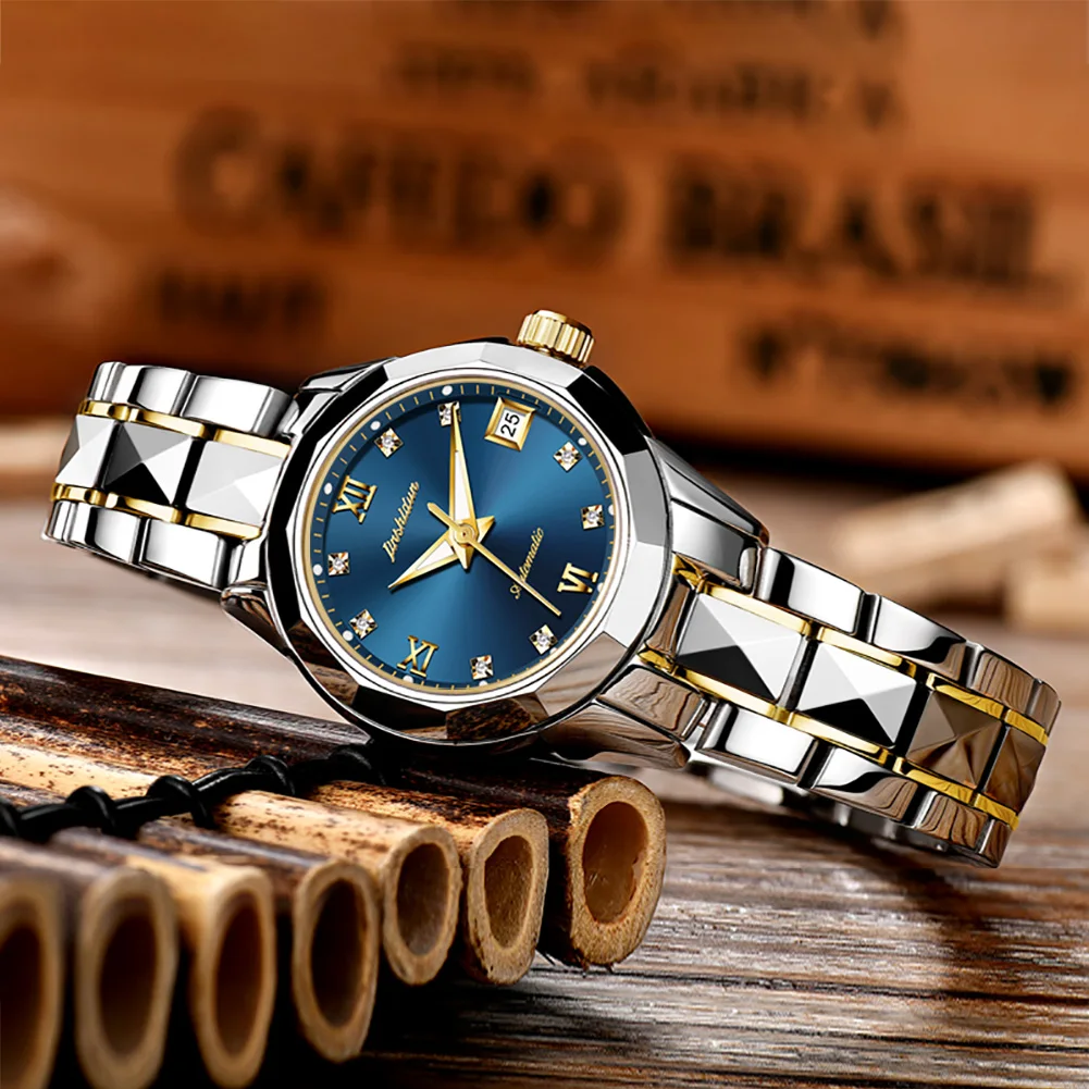 Jsdun Original Luxury Women's Watch Automatic Mechanical Selfwinding