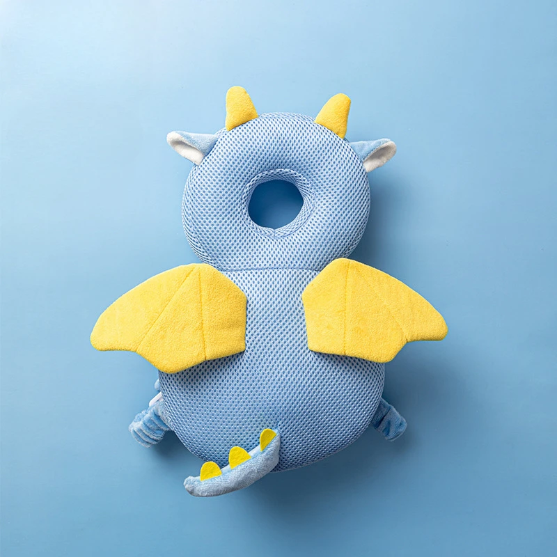 Baby Safety Head Protector Soft PP Cotton Cartoon Toddler Backpack Cushion Infant Child Headgear First Walk Anti Collision