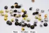 B298 Metal  Knot Style 5mm Shank Buttons Micro Mini Tiny Buttons Doll Buttons Doll Sewing Craft Supplies 1