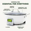 Intelligent electric frying pan, ceramic non stick pan, easy-to-use LED display screen 6
