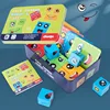 Kids Face Change Cube Puzzle Game Educational Toys Emotion Expressions Children Blocks Games Early Learning Montessori Toy 2