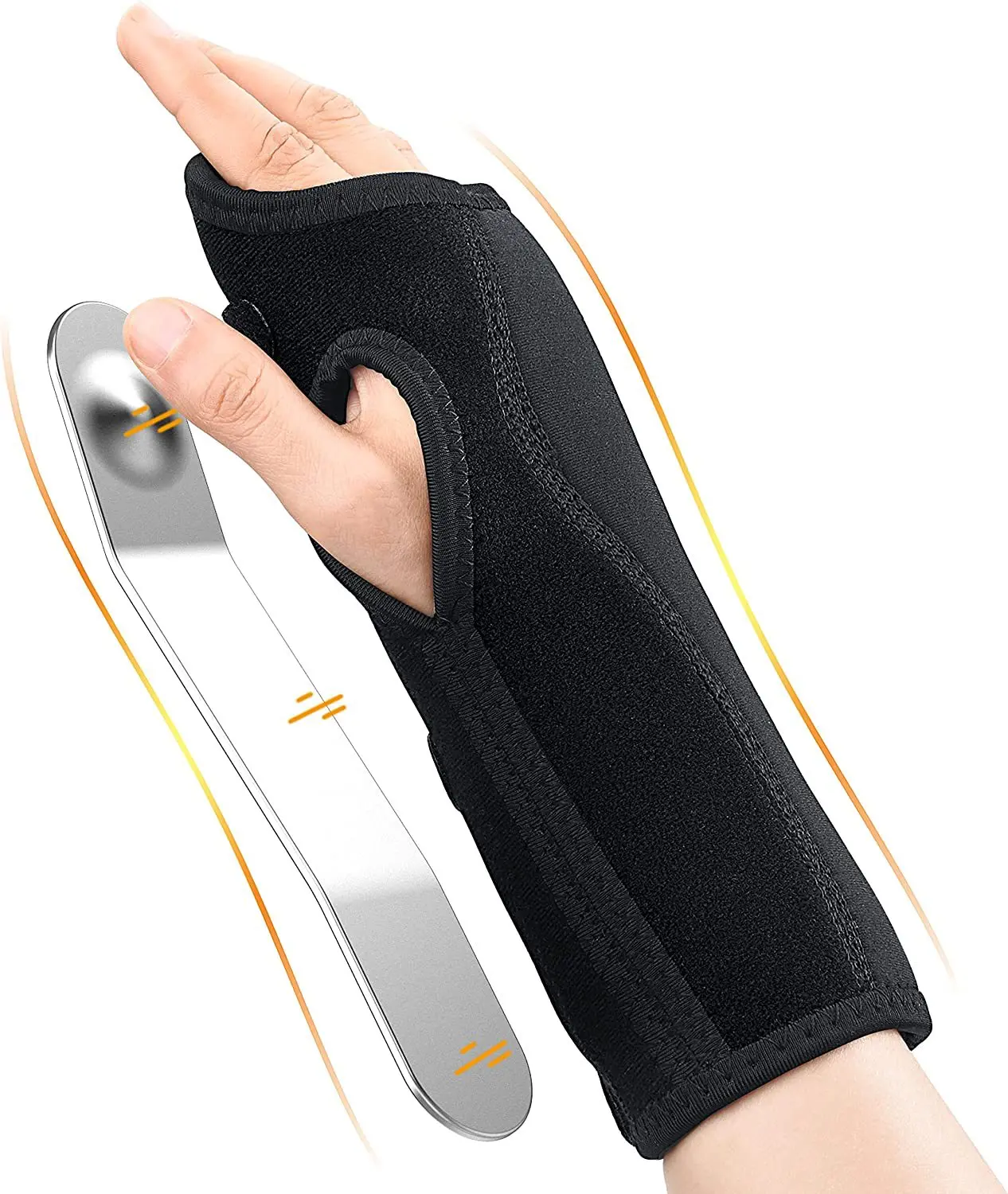 Adjustable Wrist Fitted Stabilizer Splint Carpal Tunnel Hand Compression Support Wrap Wrist Injuries Pain Relief wrist brace wrist guard wrist straps wrist support wrist support band