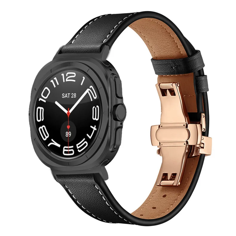 Premium Leather Watch Band - 47mm Ultra Strap Bracelet