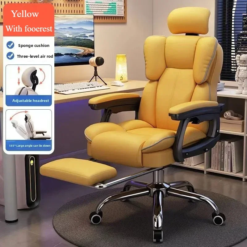 yellow footrest