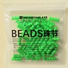 DIY  jump rope beaded [ 2CM X 6.5MM PVC SOFT ]  colorful beads SOFT BENDABLE PVC 2CM TUBE BEAD BEADING material spart parts 4