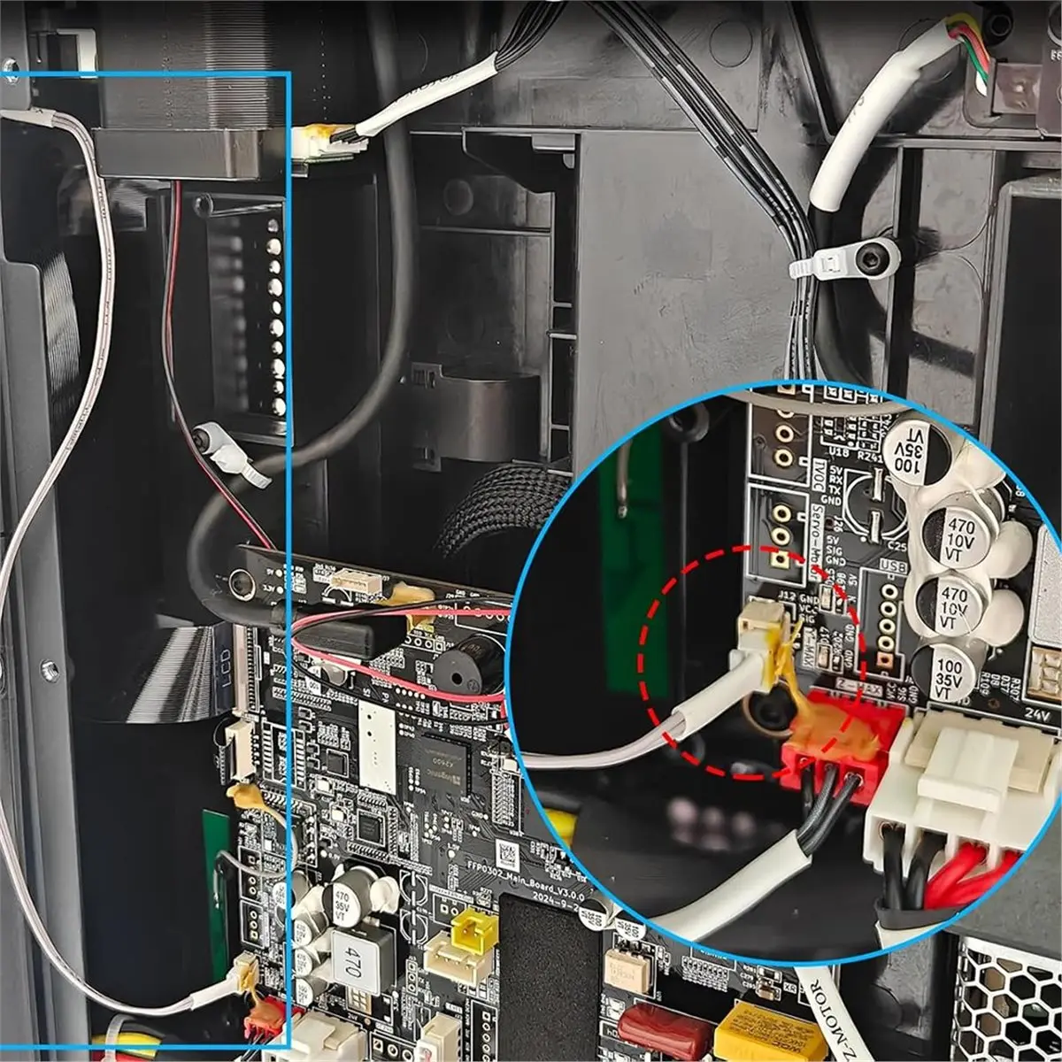 A49T Y-센서 키트(2개) Flashfoge AD5X와 호환 가능: 케이블 포함 PCB 보드 교체