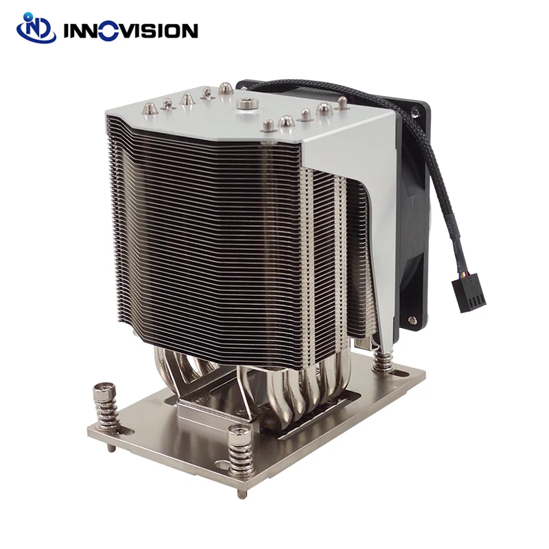 Dissipador de Calor Ipfs 4u Amd Sp3 Cpu Cooler com Ventilador Tubo de Calor Cobre Tdp até 280w para Amd Epyc Série Cpu Novo - Imagem 4