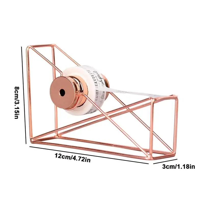 Soporte de cinta para escritorio, dispensador de cinta adhesiva con Base antideslizante, perfecto para oficina, hogar y escuela